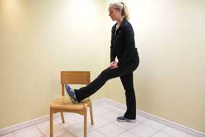 standing-hamstring-stretch exercise